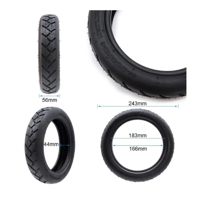 Външна гума безкамерна 250x54 TUBELESS Xiaomi Mi4 Външна гума безкамерна 250x54 TUBELESS Xiaomi Mi4