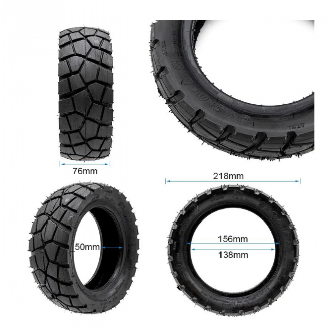 Външна гума безкамерна 9x3-5.5 TUBELESS Kukirin G2 pro Външна гума безкамерна 9x3-5.5 TUBELESS Kukirin G2 pro