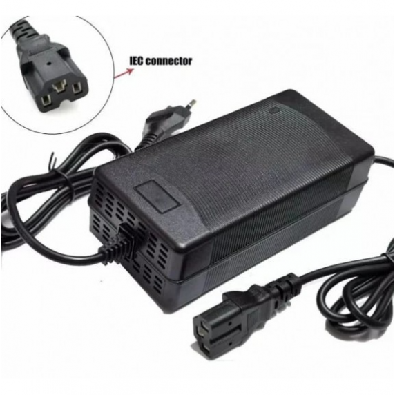 Зарядно 60V за оловни батерии за електрическа триколка с PC букса Зарядно 60V за оловни батерии за електрическа триколка с PC букса