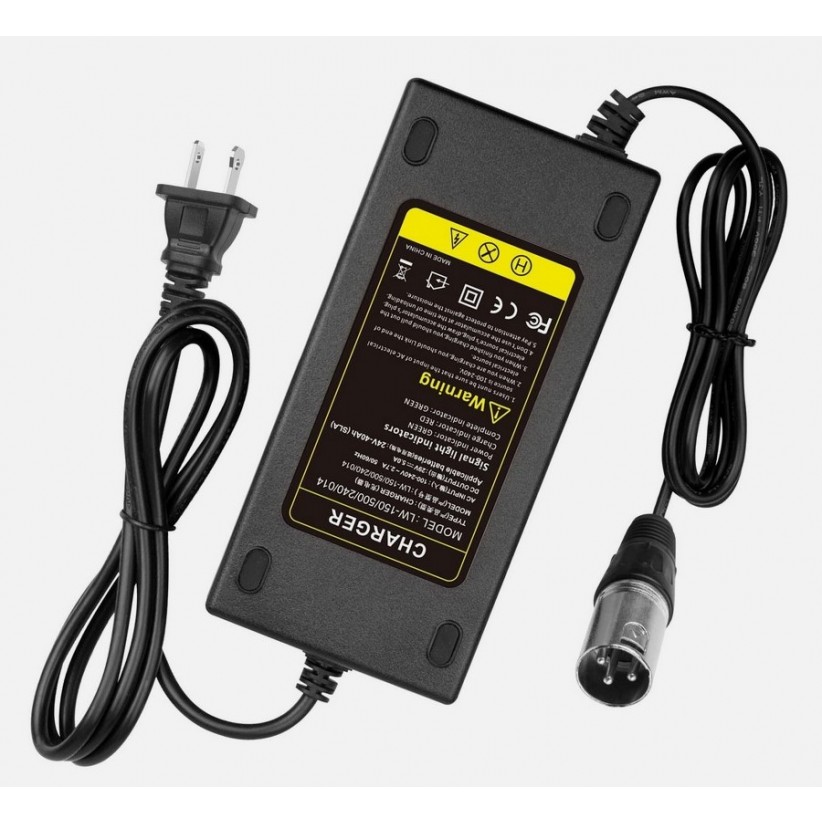Зарядно устройство 24V с (XLR 3pin) букса Зарядно устройство 24V с (XLR 3pin) букса