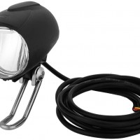 Фар LED + клаксон за електрическа триколка или скутер Фар LED + клаксон за електрическа триколка или скутер