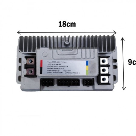 Контролер 60V за Citycoco скутер - SS12-60V-YTC-25 Контролер 60V за Citycoco скутер - SS12-60V-YTC-25